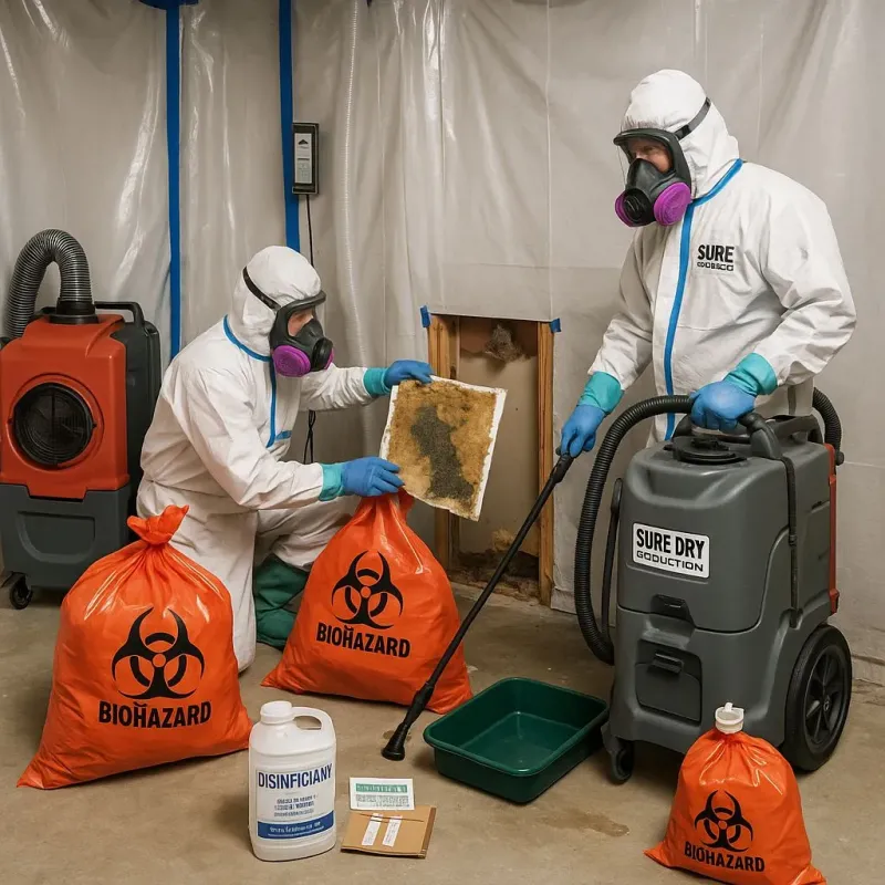 Contaminated Water Handling Protocols process in San Carlos, CA